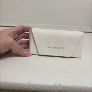 Michael Kors Cream Sunglasses Holder